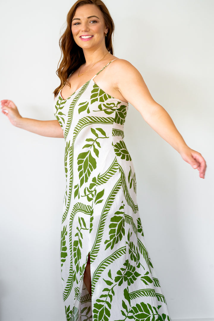 Vine Dress - Green