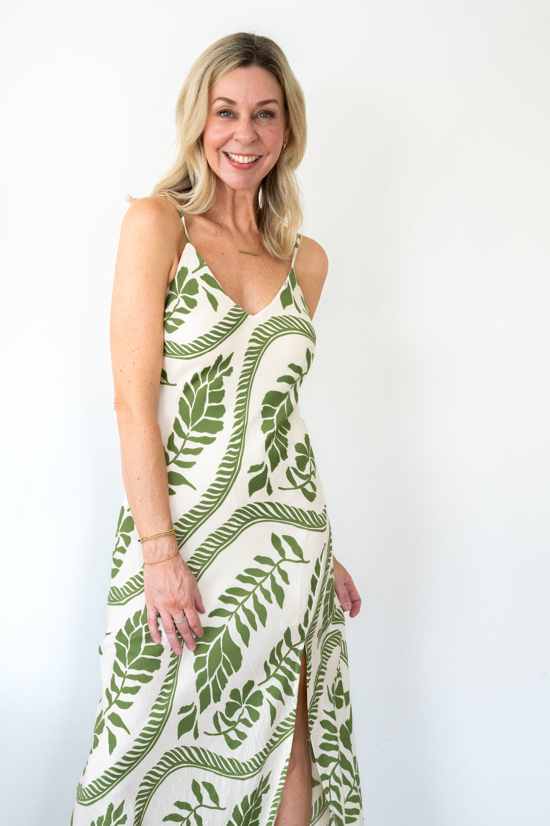 Vine Dress - Green