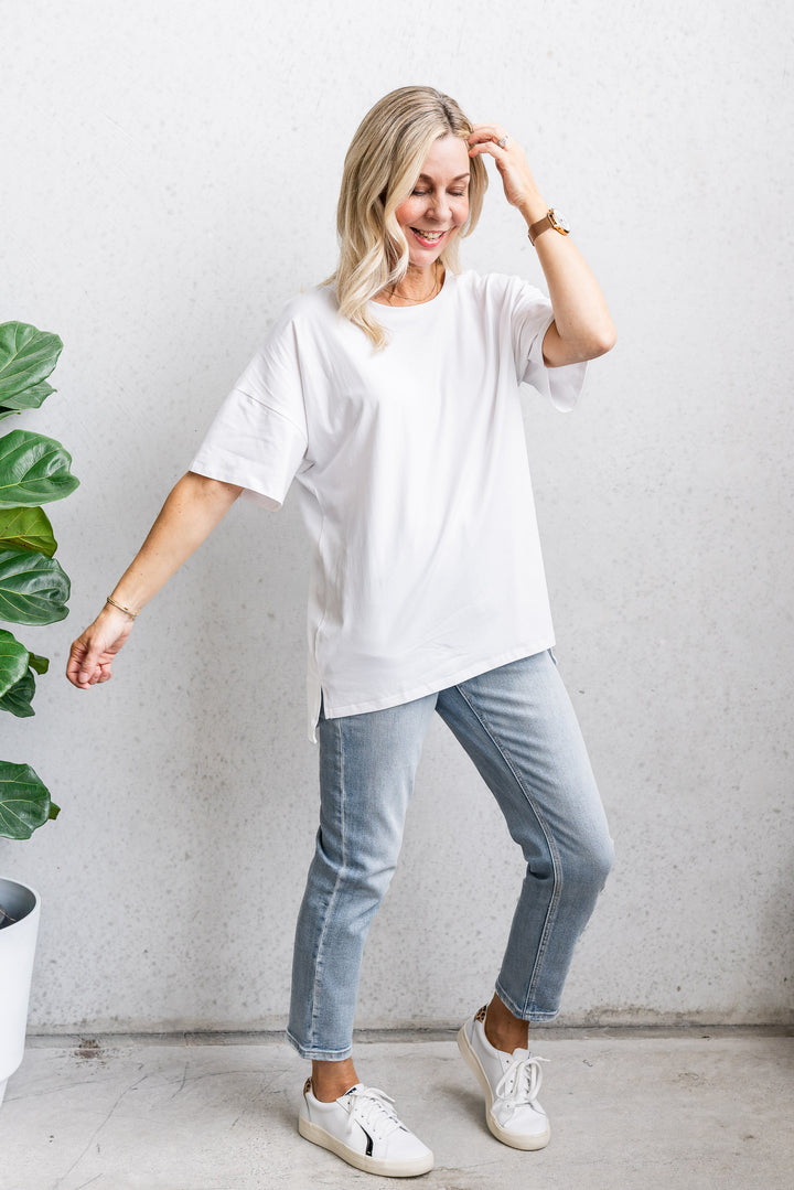 Oversized Tee - White