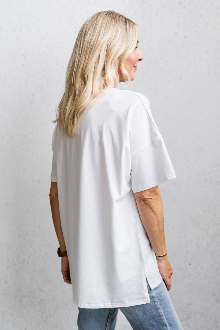 Oversized Tee - White