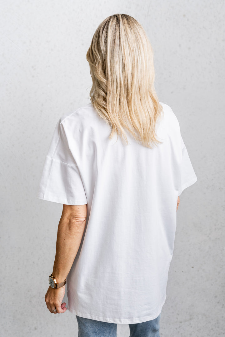 Oversized Tee - White