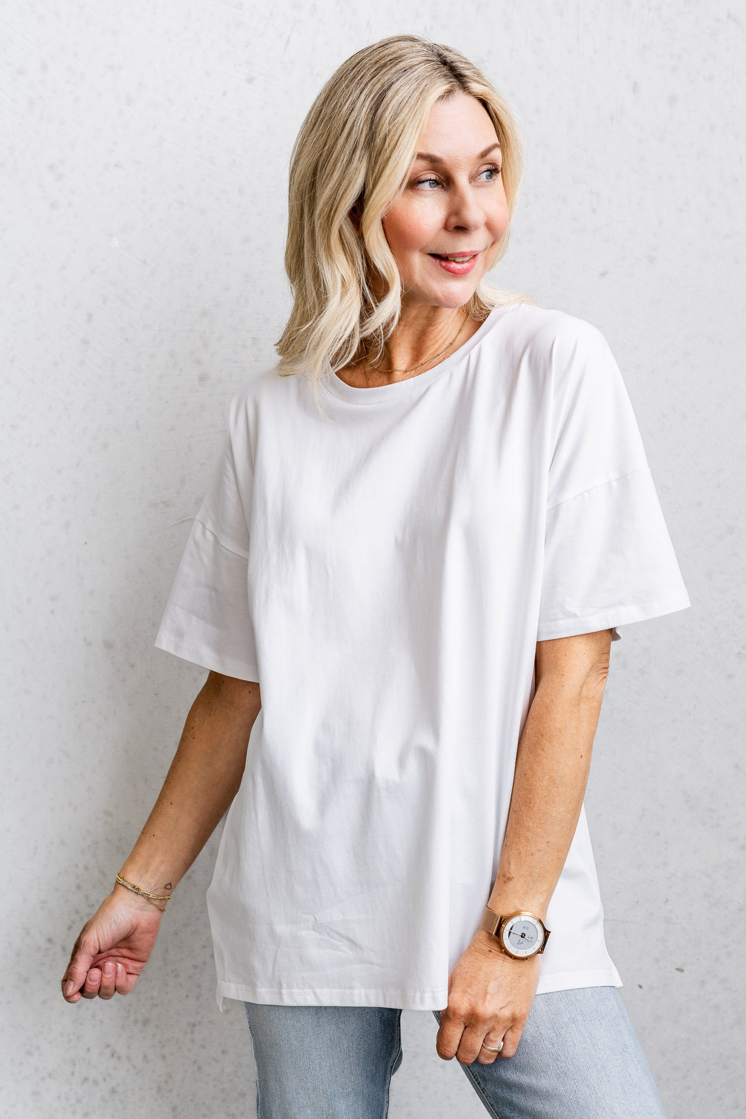 Oversized Tee - White