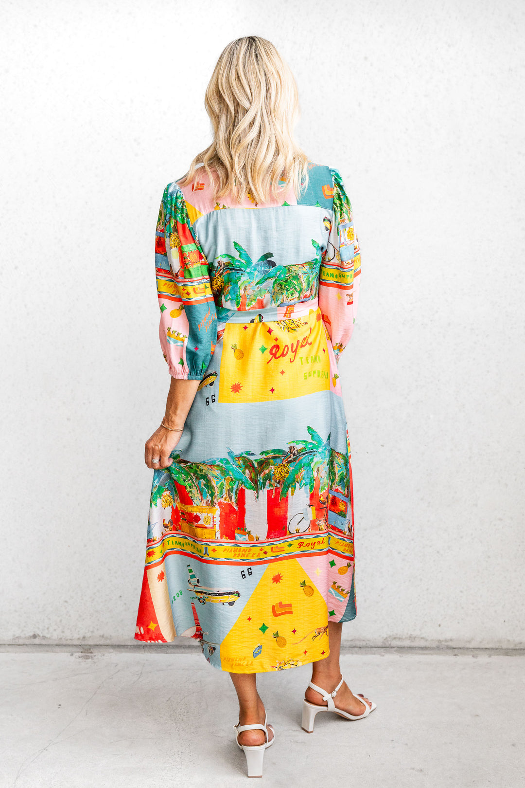 Apple Cart Midi Dress