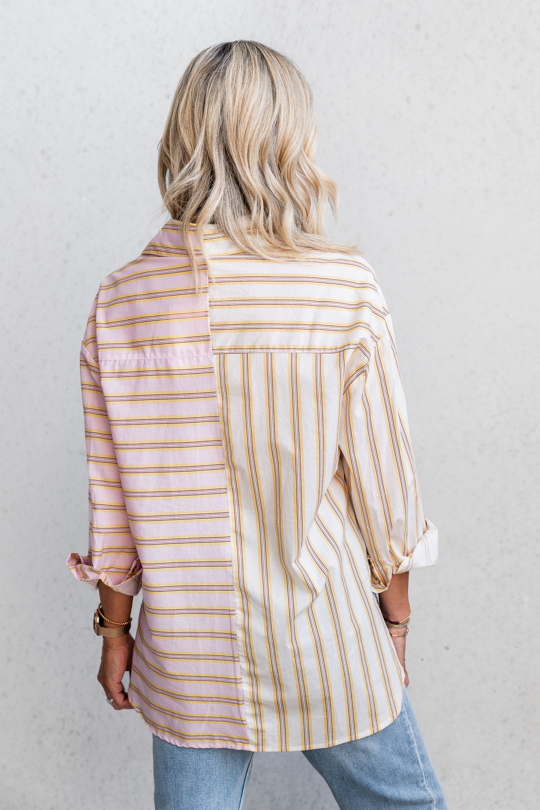 Sunset Breeze Stripe Shirt