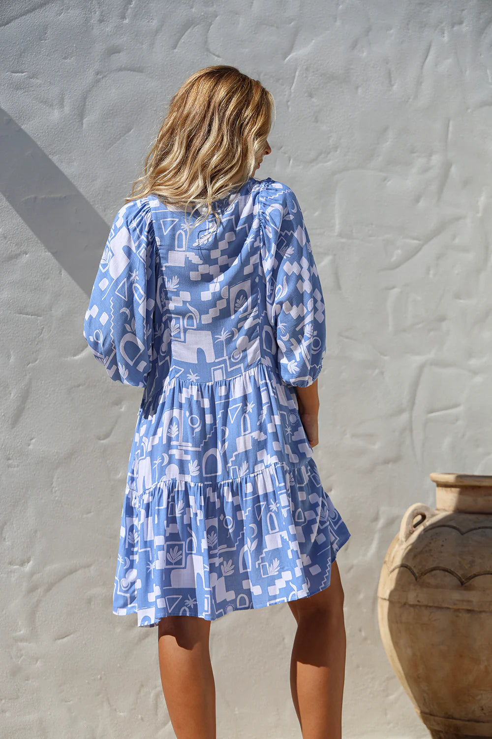 Daydream Tunic Dress - Blue